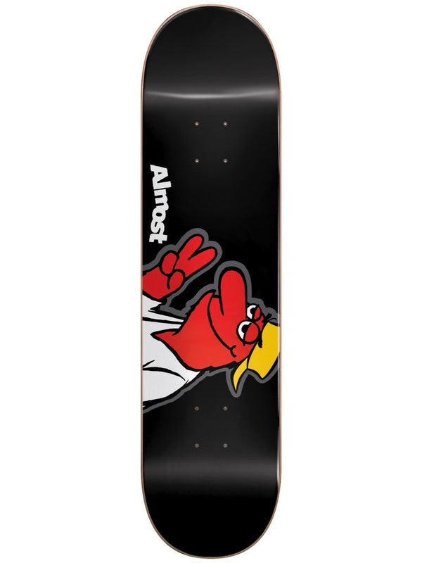 Almost Red Head HYB 8.125 Black Skateboard Deck
