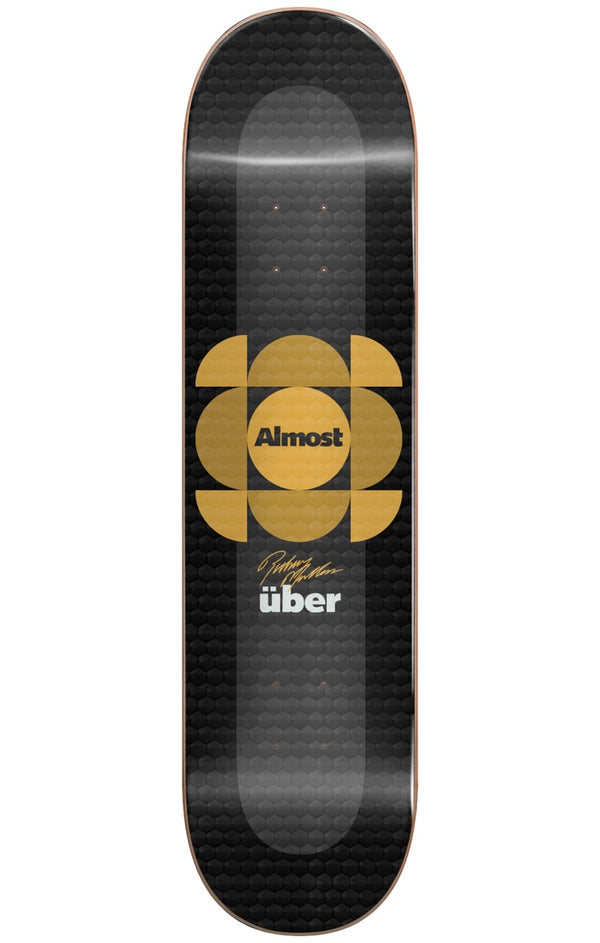 Mullen Uber Expanded Gold 8.375 Skateboard Deck