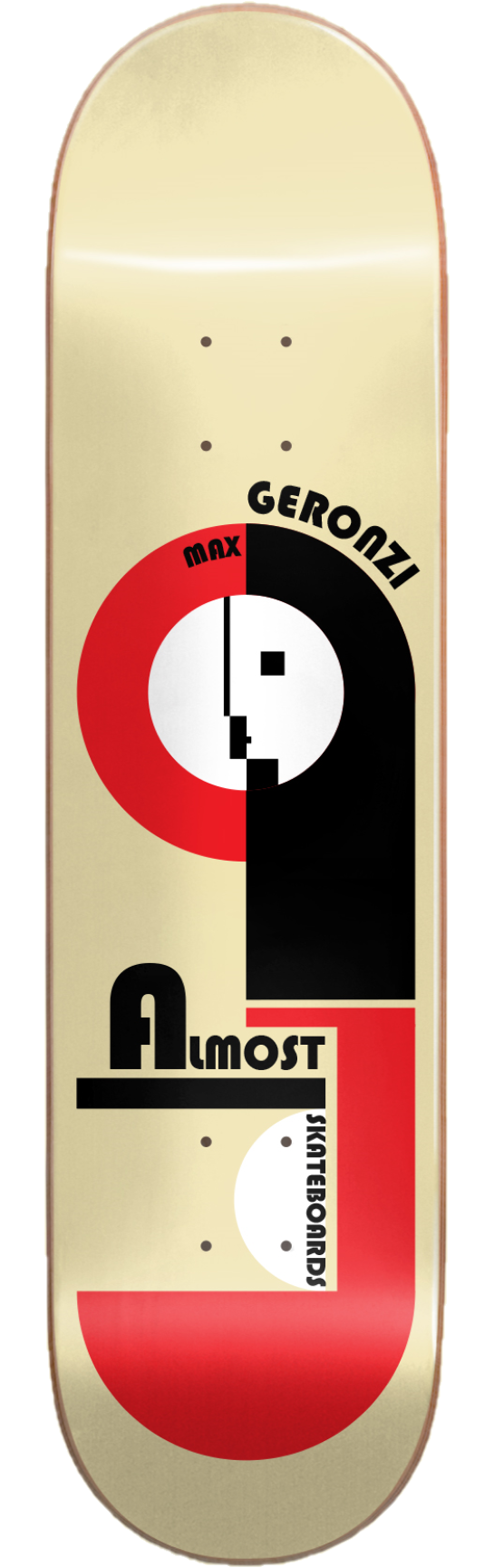 Max Bauhaus Impact Pro Light 8.25 Skateboard Deck