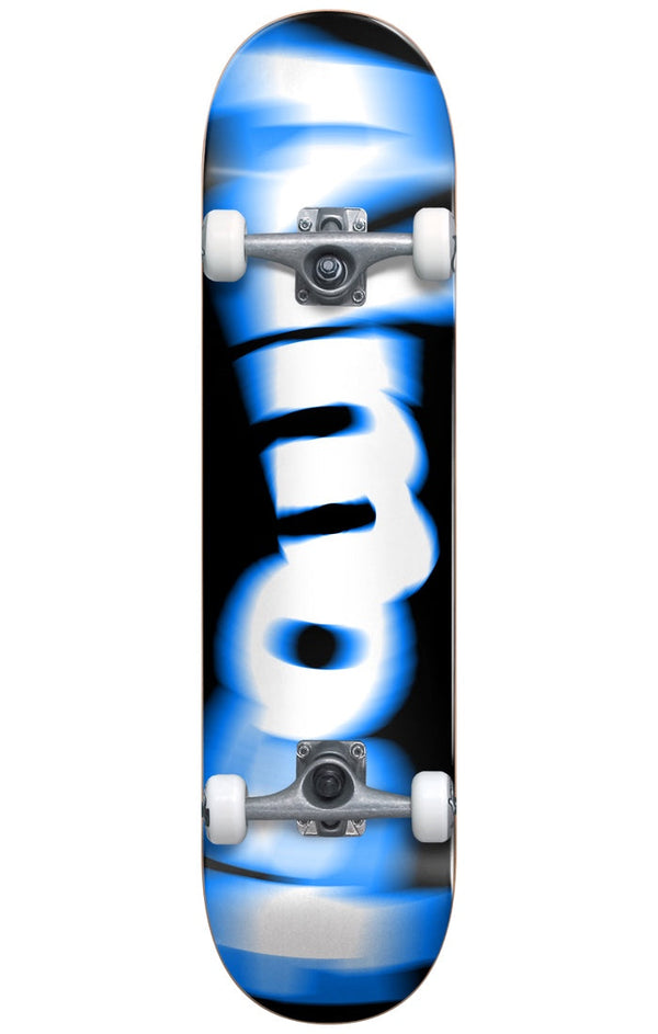 Spin Blur First Push BLUE 7.625 Skateboard Complete