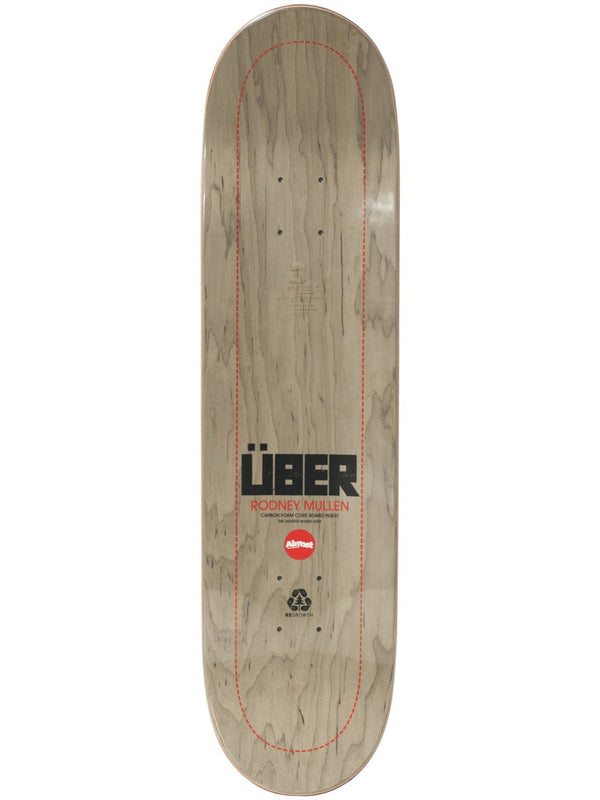 Mullen Uber Black 8.25 R7 Skateboard Deck