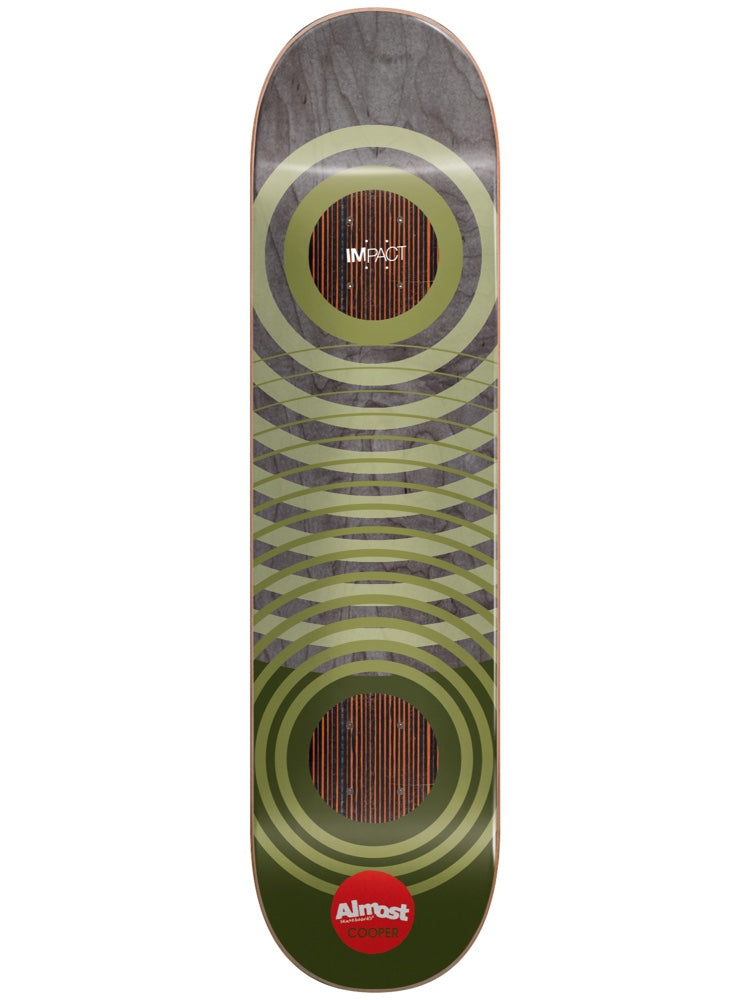 Cooper Natural Rings Impact Support Skateboard Deck – Almost