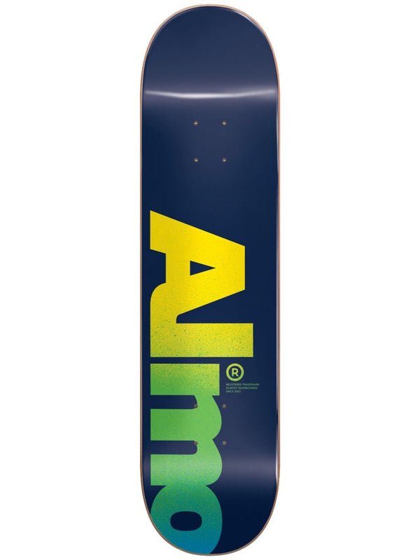 Fall Off Logo Blue 8.5 Skateboard Deck