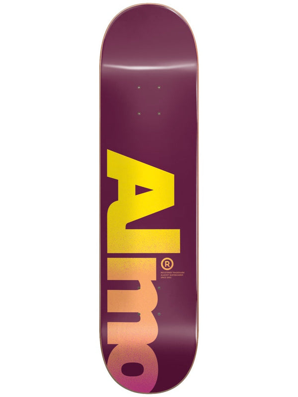 Fall Off Logo Magentta 8.0 Skateboard Deck