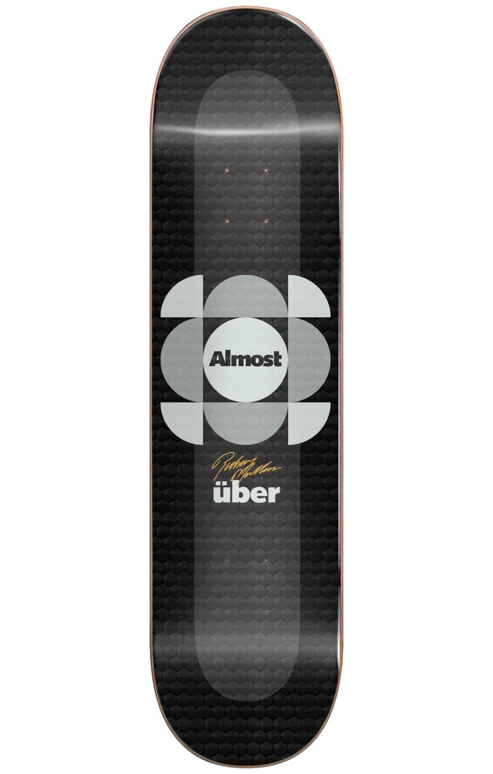 Mullen Uber Expanded Silver 8.25 Skateboard Deck – Almost