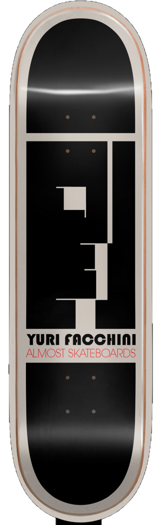 Yuri Bauhaus Impact Pro Light 8.375 Skateboard Deck – Almost