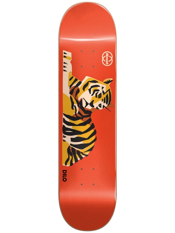 Dilo Tiger King R7 Red 8.5 Skateboard Deck