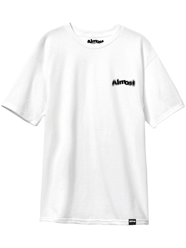 Blur White Short Sleeve T-Shirt