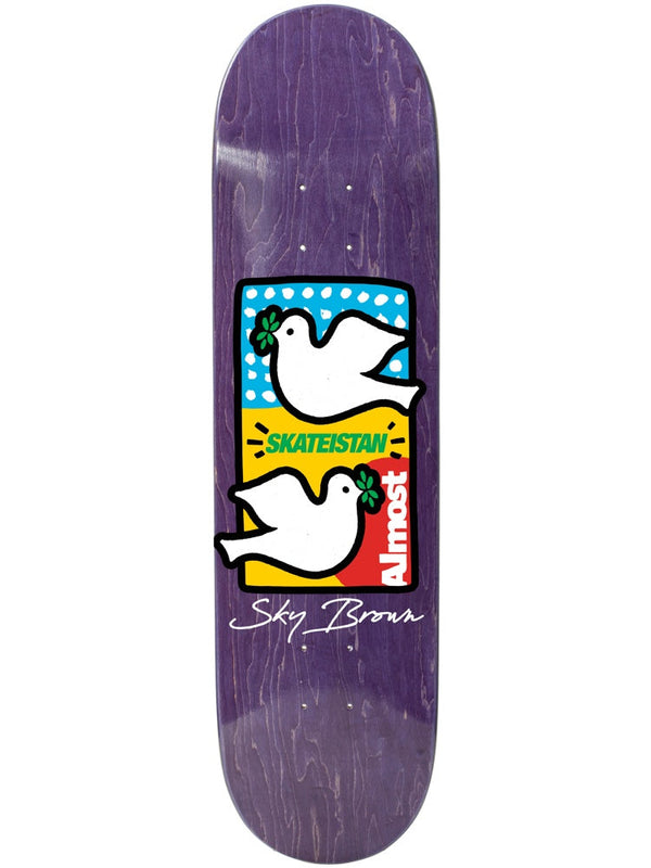 Skateistan Sky Brown Double Dove R7 Purple